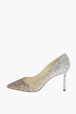 Pumps ROMY in Glitter Sfumato 9cm