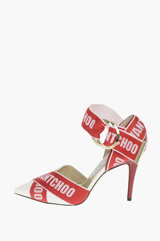 Logo Strap BEA D'Orsay Pumps 10cm