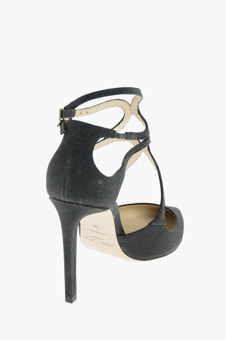Stiletto Heel LANCER Glittery Pumps 10cm
