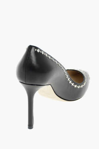 Pumps ROMY in Pelle Borchiata 9cm