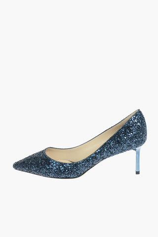 Pumps Glitterate ROMY con Tacco a Spillo 6cm