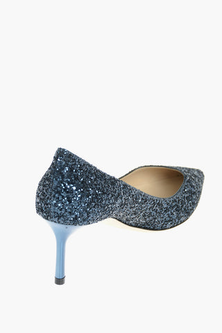 Pumps Glitterate ROMY con Tacco a Spillo 6cm