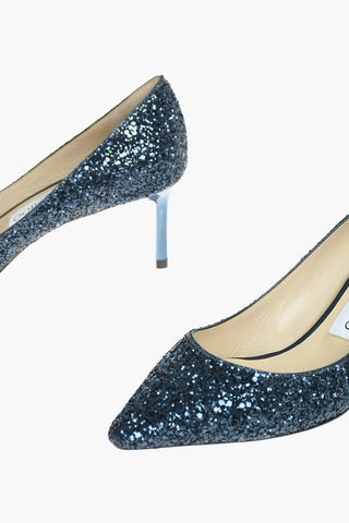 Pumps Glitterate ROMY con Tacco a Spillo 6cm
