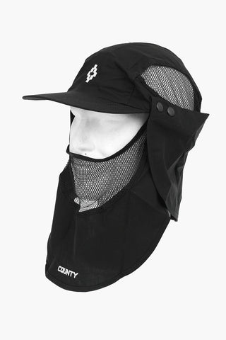 cappello sahara con protezioni removibili