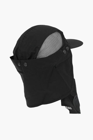 cappello sahara con protezioni removibili