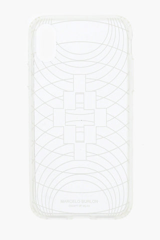 cover per Iphone XS TECHNOFOLK Trasparente con stampa in rilievo