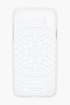 Transparent Cover for Iphone XS TECHNOFOLK with Embossed Print