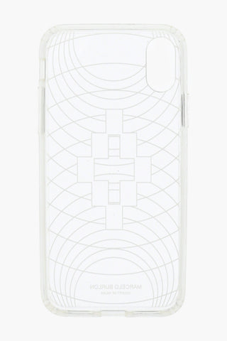 cover per Iphone XS TECHNOFOLK Trasparente con stampa in rilievo