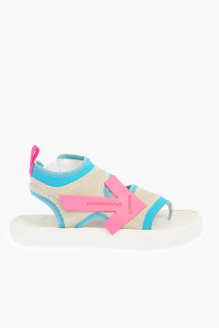 fluo arrow suede SURF Thong Sandals 