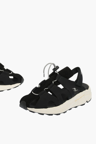 cut out details running sandals