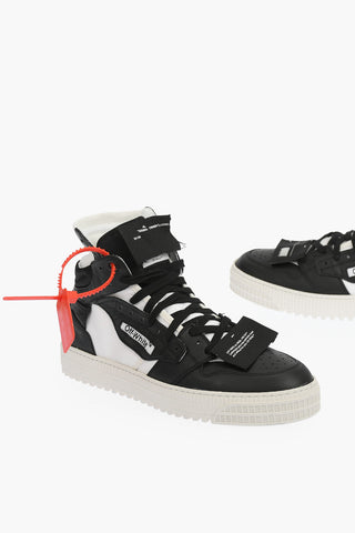 sneakers alte 3.0 in pelle e tessuto