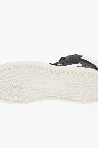 sneakers alte 3.0 in pelle e tessuto