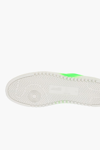 leather 2.0 sneaker with spray detail