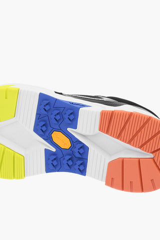 leather and fabric L C-RUN 3000 sneakers