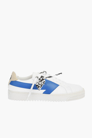 leather ARROW sneakers with contrasting details
