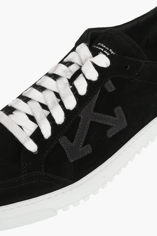 sneakers basse 2.0 a tinta unita in suede con lacci a contrasto