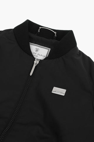 EST 1978 Bomber STATEMENT a 2 tasche con bande logate