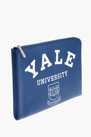 205W39NYC Zipped YALE Leather Pouch