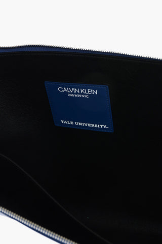 205W39NYC Zipped YALE Leather Pouch