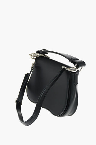 205W39NYC Borsa a Spalla in Pelle con Catena