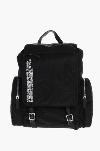 205W39NYC Side Pocket Nylon Backpack