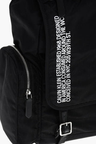 205W39NYC Side Pocket Nylon Backpack