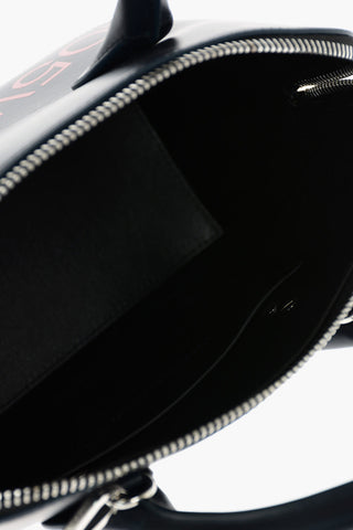 205W39NYC Printed Leather Tote Bag with Lock