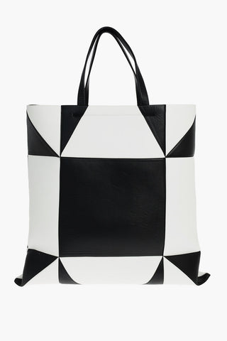 205W39NYC Bicolor Leder Tote Bag MAXI