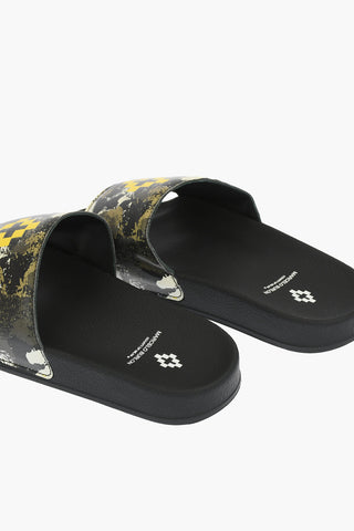 camouflage CROSS sliders