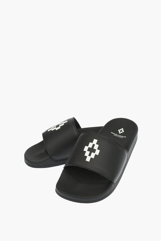 sliders CROSS in ecopelle a tinta unita