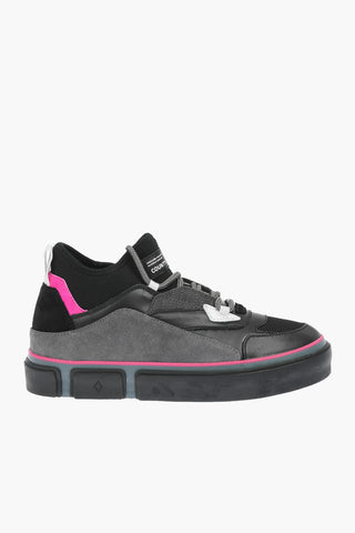 Sneakers COUNTY VULCANIZED in Pelle e Tessuto