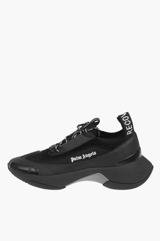 leather and fabric RECOVERY sneakers
