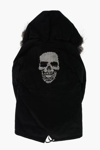 Parka LUXURY con interno sfoderabile e dettaglio in pelliccia