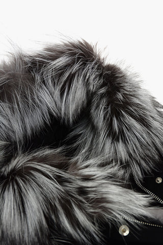 Parka LUXURY con interno sfoderabile e dettaglio in pelliccia
