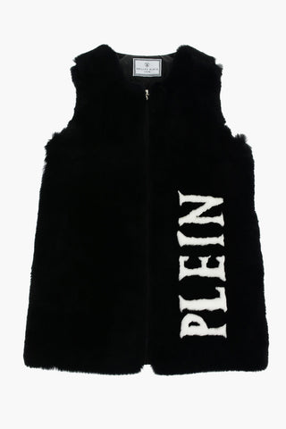 maxi gilet BIRSEN in pelliccia