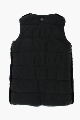 maxi gilet BIRSEN in pelliccia