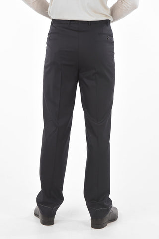 virgin wool side vents notch lapel 2-button MANTUA suit