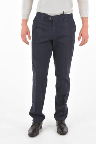 ID 5 Pocket Stretch Cotton Pants with Belt Loops