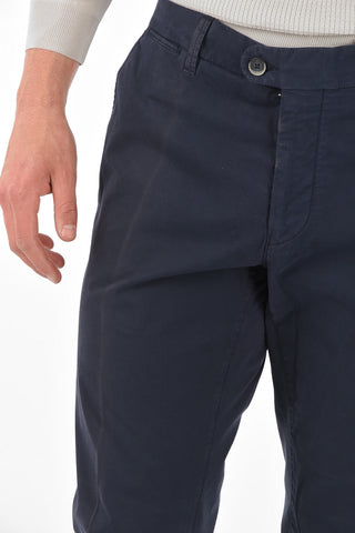 ID 5 Pocket Stretch Cotton Pants with Belt Loops
