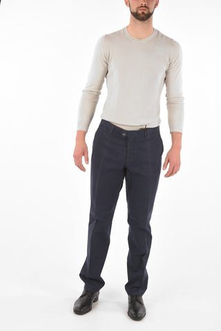 ID 5 Pocket Stretch Cotton Pants with Belt Loops