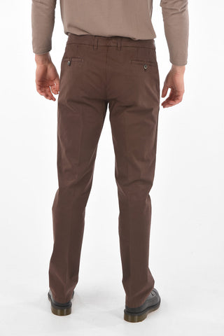 ID 5 Pocket Stretch Cotton Pants with Belt Loops