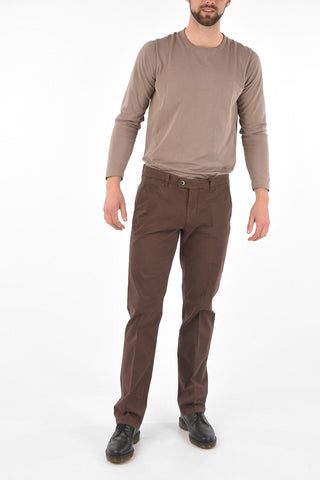 ID 5 Pocket Stretch Cotton Pants with Belt Loops
