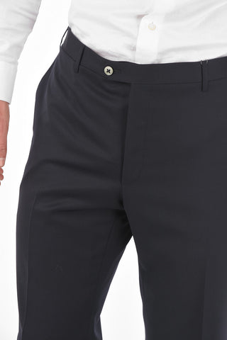Pantaloni 4 Tasche LEADER in Lana Vergine Twill