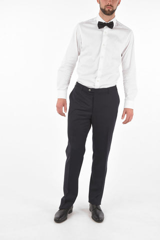 Pantaloni 4 Tasche LEADER in Lana Vergine Twill
