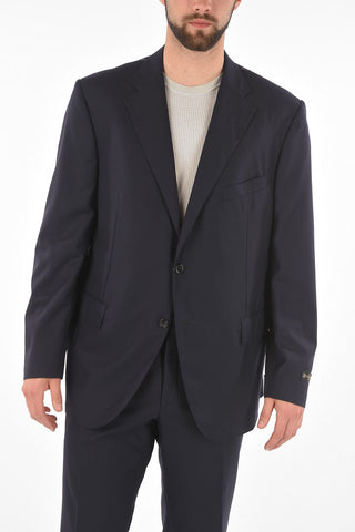 Super 150'S Extrafine Virgin Wool LEADER Suit with Flap Pockets