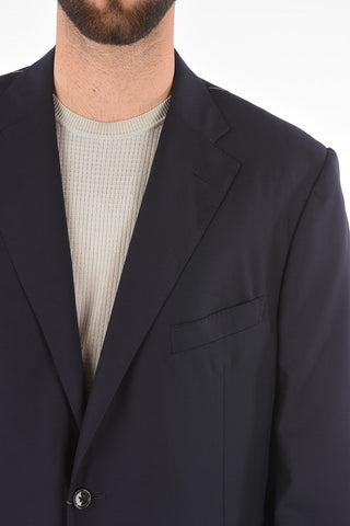 Super 150'S Extrafine Virgin Wool LEADER Suit with Flap Pockets
