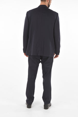 Super 150'S Extrafine Virgin Wool LEADER Suit with Flap Pockets