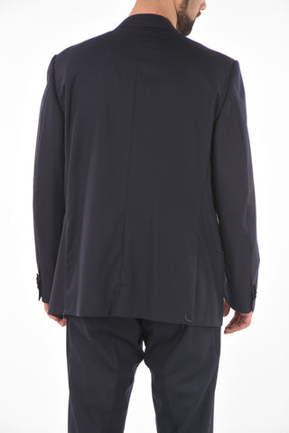 Super 150'S Extrafine Virgin Wool LEADER Suit with Flap Pockets