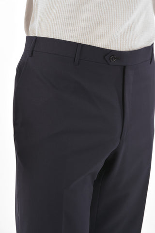 Super 150'S Extrafine Virgin Wool LEADER Suit with Flap Pockets