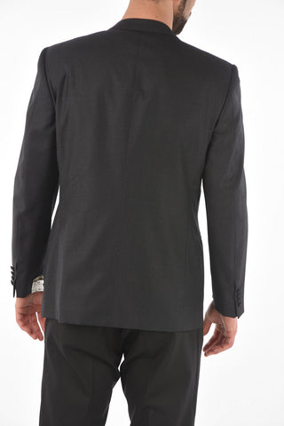 Super 130's Extrafine Virgin Wool CERIMONY MASTER Blazer with Peak Lapel